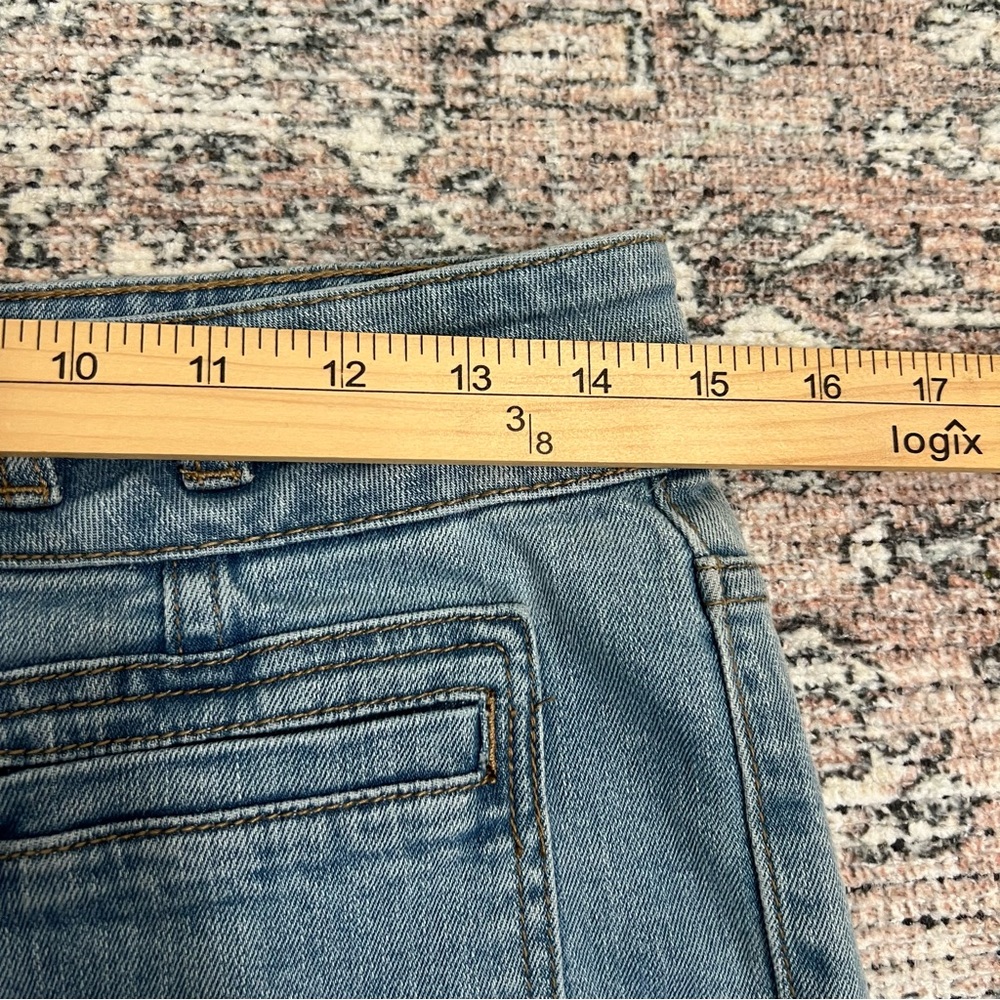 Shyanne High Rise Flare Trouser Jeans Womens Size 30 Short Western Denim - Picture 11 of 14